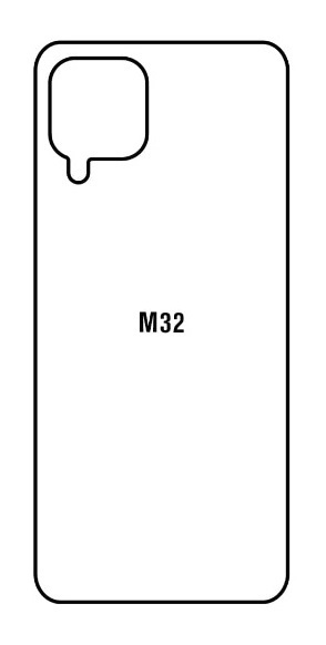 Hydrogel - matná zadní ochranná fólie - Samsung Galaxy M32