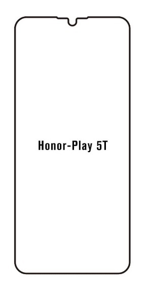 Hydrogel - matná ochranná fólie - Huawei Honor Play 5T