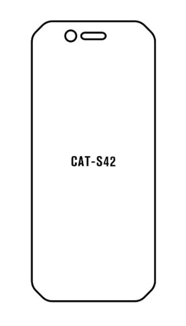 Hydrogel - ochranná fólie - CAT S42