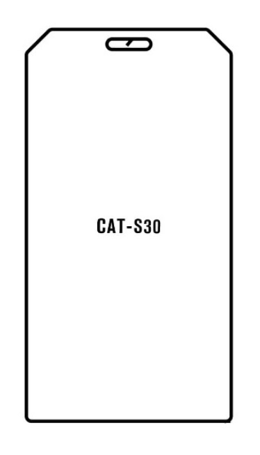 Hydrogel - ochranná fólie - CAT S30