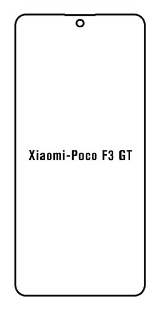 Hydrogel - matná ochranná fólie - Xiaomi Poco F3 GT