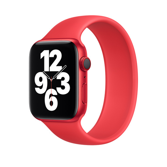 Řemínek pro Apple Watch (42/44/45mm) Solo Loop, velikost M - červený (PRODUCT)RED™