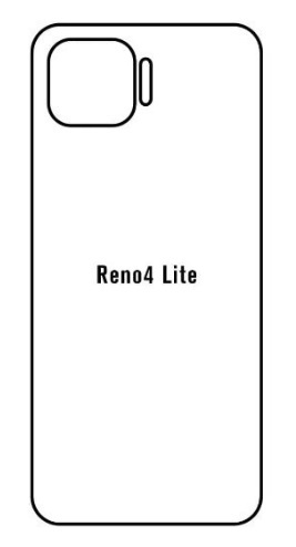 Hydrogel - zadní ochranná fólie - OPPO Reno4 Lite