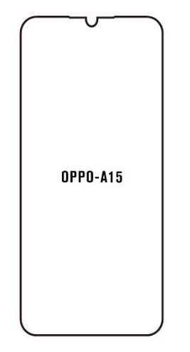 Hydrogel - ochranná fólie - OPPO A15