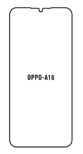 Hydrogel - matná ochranná fólie - OPPO A16, A16s