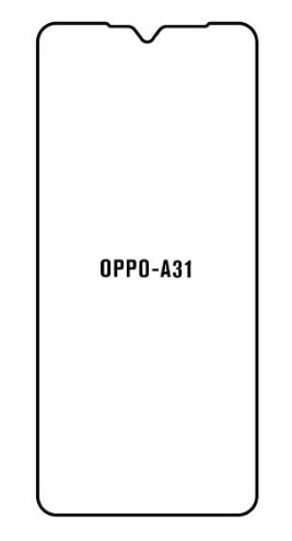 Hydrogel - matná ochranná fólie - OPPO A31 2020