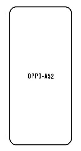 Hydrogel - matná ochranná fólie - OPPO A52