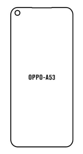 Hydrogel - matná ochranná fólie - OPPO A53 5G