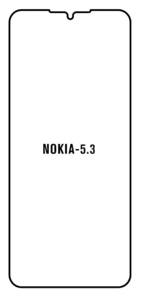 Hydrogel - matná ochranná fólie - Nokia 5.3