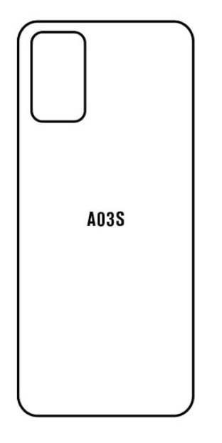 Hydrogl - matná zadní ochranná fólie - Samsung Galaxy A03s