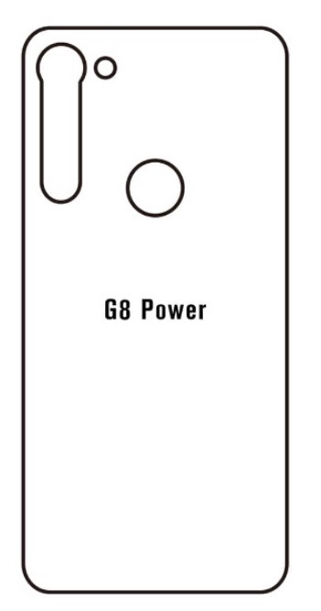 Hydrogel - matná zadní ochranná fólie - Motorola Moto G8 Power