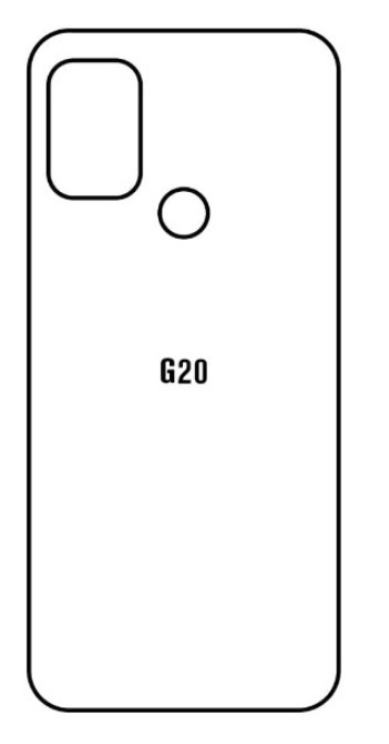 Hydrogel - zadní ochranná fólie - Motorola Moto G20