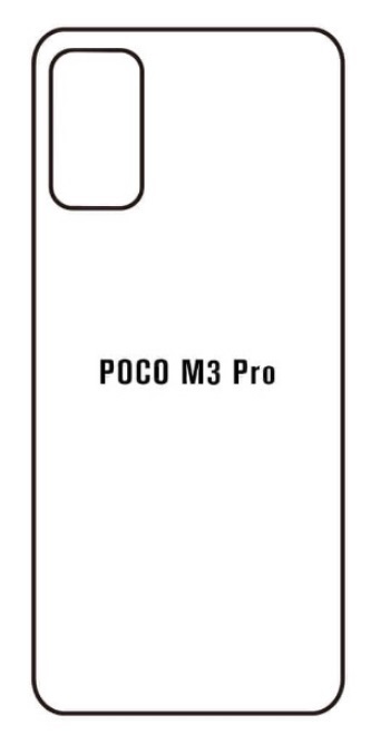 Hydrogel - zadní ochranná fólie - Xiaomi Poco M3 Pro