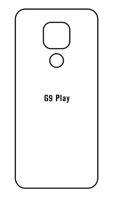 Hydrogel - zadní ochranná fólie - Motorola Moto G9 Play