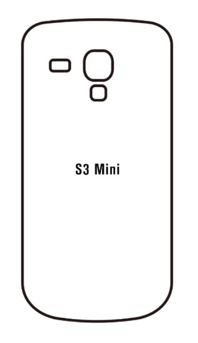 Levně Hydrogel - zadní ochranná fólie - Samsung Galaxy S3 mini