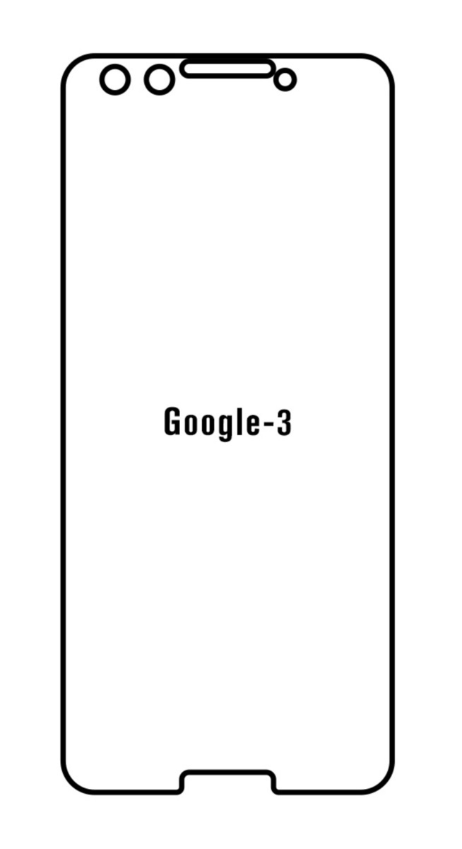 Hydrogel - ochranná fólie - Google Pixel 3