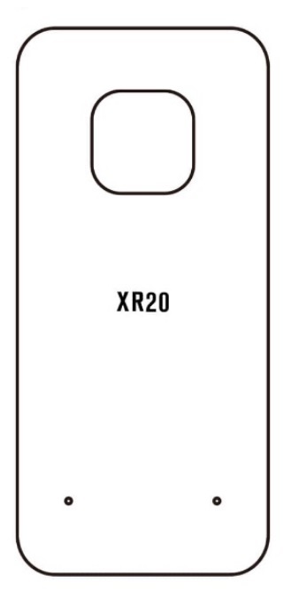 Hydrogel - matná zadní ochranná fólie - Nokia XR20