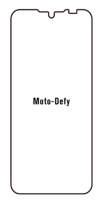 Hydrogel - matná ochranná fólie - Motorola Defy (2021)