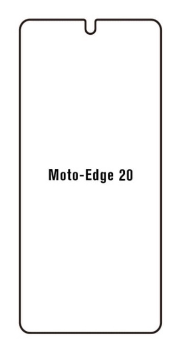 Hydrogel - Privacy Anti-Spy ochranná fólie - Motorola Edge 20