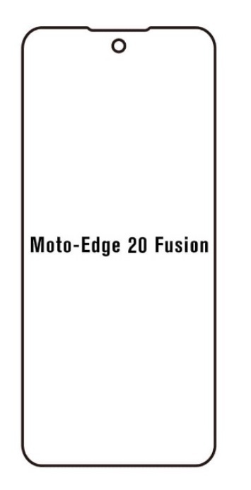 Hydrogel - matná ochranná fólie - Motorola Edge 20 Fusion