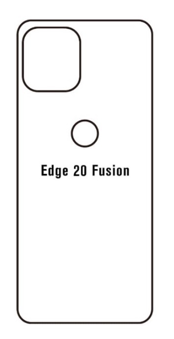 Hydrogel - zadní ochranná fólie - Motorola Edge 20 Fusion