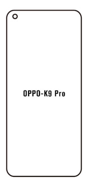 Hydrogel - matná ochranná fólie - OPPO K9 Pro