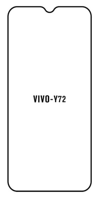 Hydrogel - matná ochranná fólie - Vivo Y72