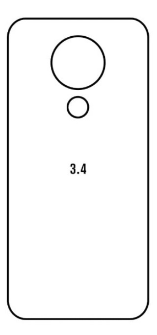 Hydrogel - zadní ochranná fólie - Nokia 3.4