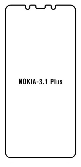 Hydrogel - Privacy Anti-Spy ochranná fólie - Nokia 3.1 Plus