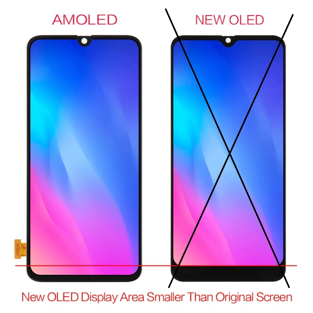 OEM OLED displej pro Samsung Galaxy A70 (full size OLED)