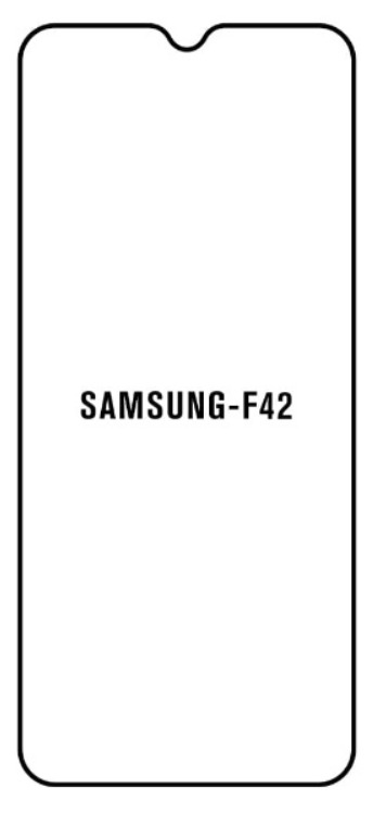 Hydrogel - matná ochranná fólie - Samsung Galaxy F42 5G