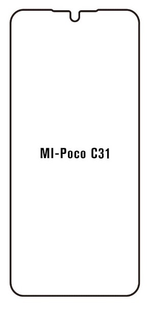 Hydrogel - Privacy Anti-Spy ochranná fólie - Xiaomi Poco C31