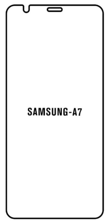 Hydrogel - matná ochranná fólie - Samsung Galaxy A7 2018