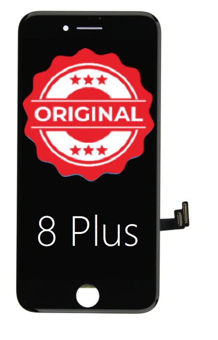 REFURBISHED - Repasovaný original LCD displej iPhone 8 Plus - černý