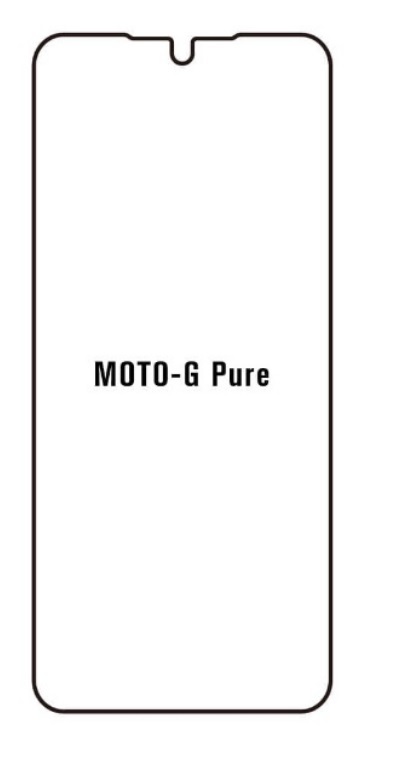 Hydrogel - matná ochranná fólie - Motorola G Pure