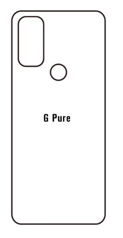 Hydrogel - zadní ochranná fólie - Motorola G Pure