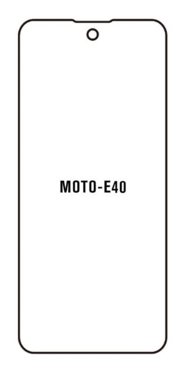 Hydrogel - Privacy Anti-Spy ochranná fólie - Motorola Moto E40