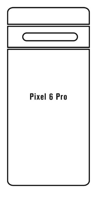 Hydrogel - matná zadní ochranná fólie - Google Pixel 6 Pro