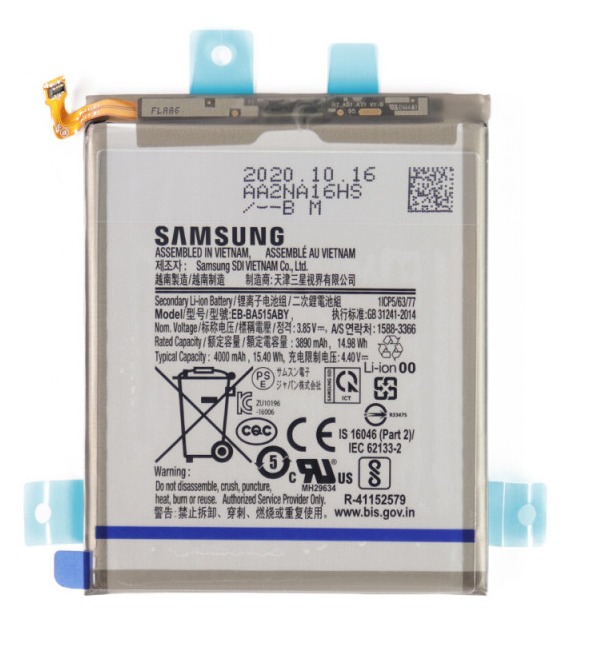 Baterie Samsung EB-BA515ABY 4000mAh pro Samsung Galaxy A51 (Service Pack)