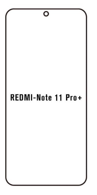 Hydrogel - matná ochranná fólie - Xiaomi Redmi Note 11 Pro+