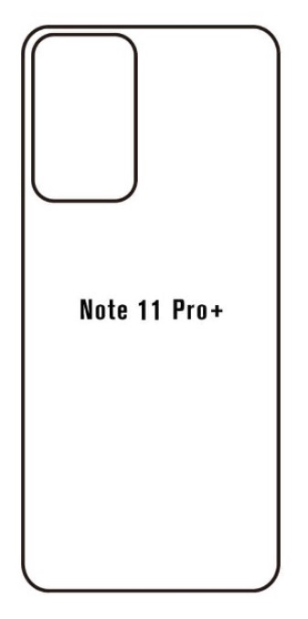 Hydrogel - zadní ochranná fólie - Xiaomi Redmi Note 11 Pro+