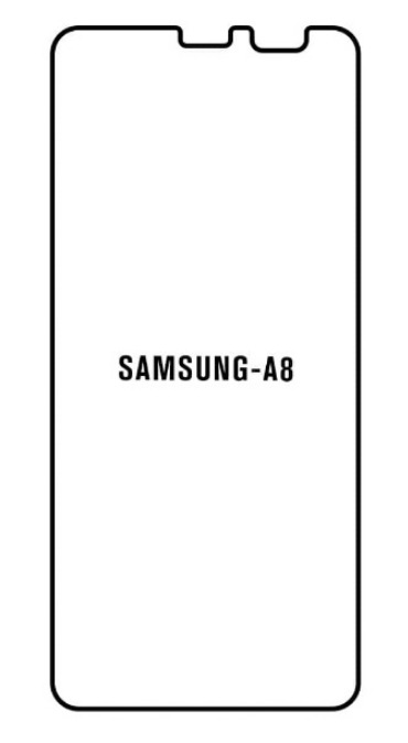 Hydrogel - matná ochranná fólie - Samsung Galaxy A8 2018