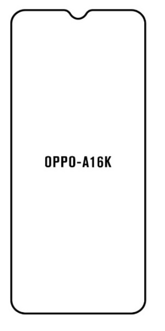 Hydrogel - ochranná fólie - OPPO A16K