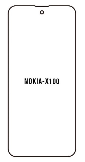Hydrogel - matná ochranná fólie - Nokia X100