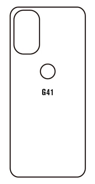 Hydrogel - zadní ochranná fólie - Motorola Moto G41