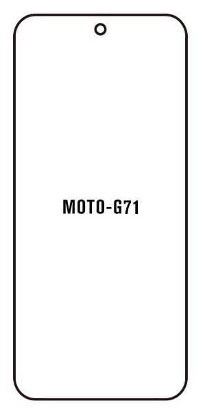 Hydrogel - Privacy Anti-Spy ochranná fólie - Motorola Moto G71 5G