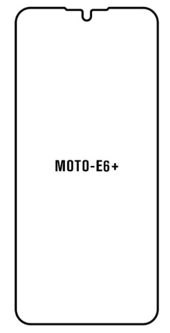 Hydrogel - ochranná fólie - Motorola Moto E6+/E6 Plus