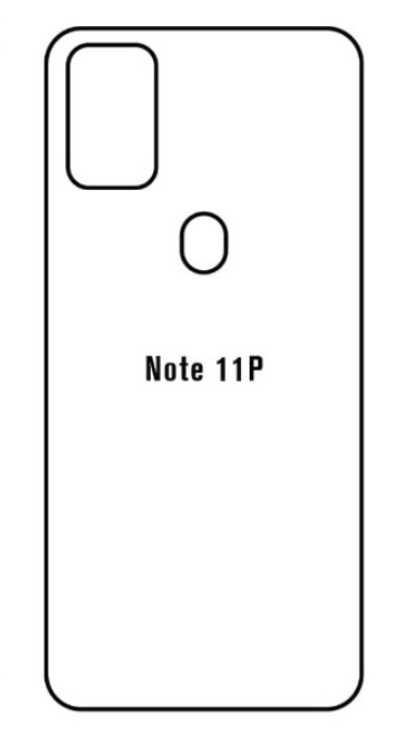 Hydrogel - zadní ochranná fólie - Ulefone Note 11P