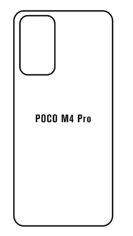 Hydrogel - zadní ochranná fólie - Xiaomi Poco M4 Pro 5G