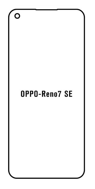 Hydrogel - matná ochranná fólie - OPPO Reno7 SE
